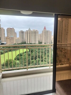 Balcony in 2 BHK Apartment at Uma Sparta, Ghodbunder Road – for Rent