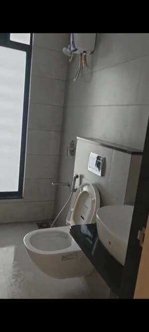 Bathroom in 3 BHK Apartment at Rama Metro Life, Tathawade – for Rent