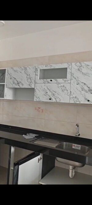 Kitchen in 3 BHK Apartment at Rama Metro Life, Tathawade – for Rent