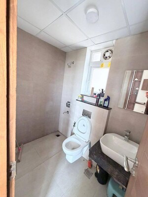 Bathroom in 3 BHK Apartment at Vip Road – for Rent