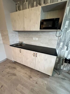 Kitchen in Studio Apartment at Silverglades Merchant Plaza, Sector 88 – for Rent