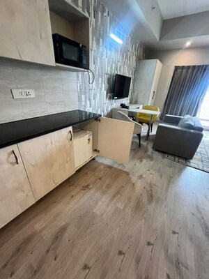 Kitchen in Studio Apartment at Silverglades Merchant Plaza, Sector 88 – for Rent