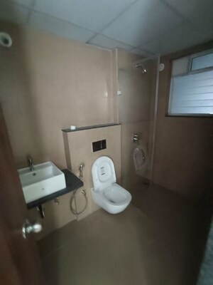 Bathroom in 4 BHK Apartment at Runwal The Central Park, Chinchwad – for Sale