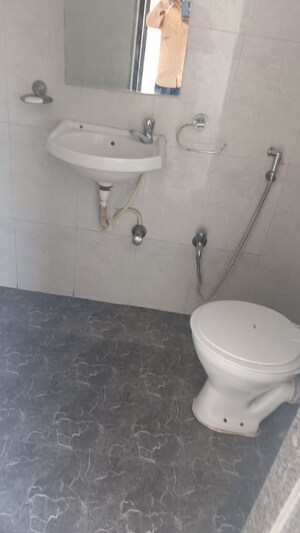 Bathroom in 2 BHK Apartment at Benhur CHS LTD, Andheri West – for Rent