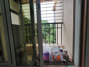 Balcony in 2 BHK Apartment at Ravi Estate, Pokhran Road No One – for Rent