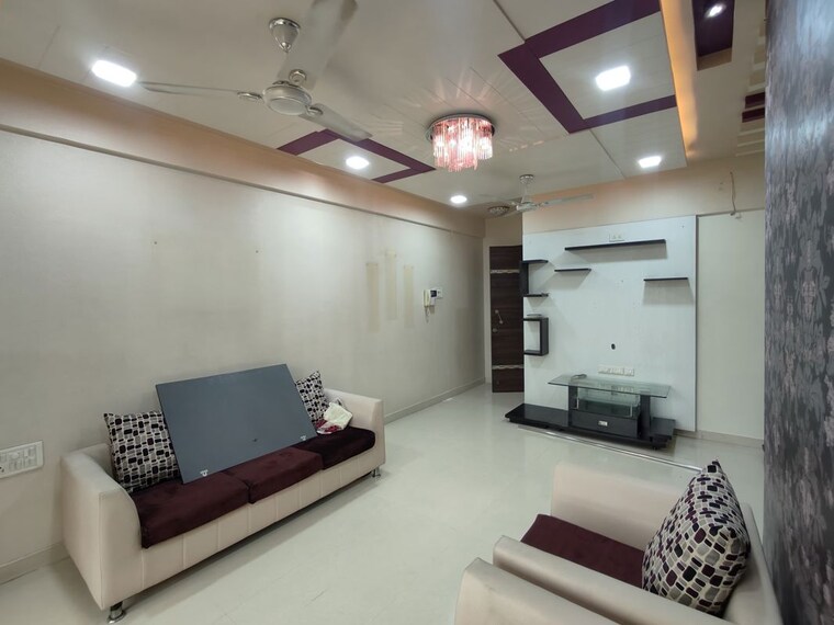 Living Room, ravi-estate 2 Bedroom 746 Sq.Ft. Apartment In Pokhran Road No One Thane 10646671