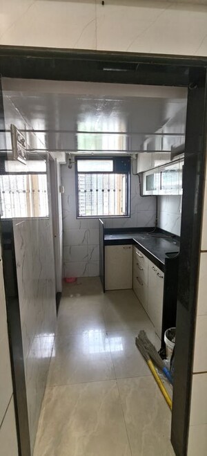 Kitchen in 1 BHK Apartment at MHADA Prakash Cotton Mill, Lower Parel – for Rent