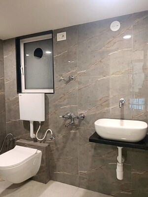 Bathroom in 1 BHK Apartment at Shripal Shanti, Virar West – for Sale