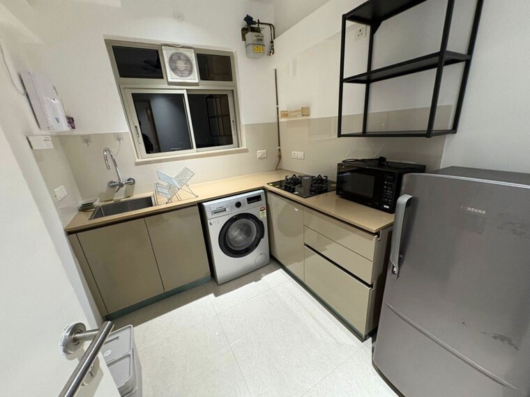 Kitchen, hiranandani-solitaire-studio-apartment Studio 440 Sq.Ft. Apartment In Ghodbunder Road Thane 10646669