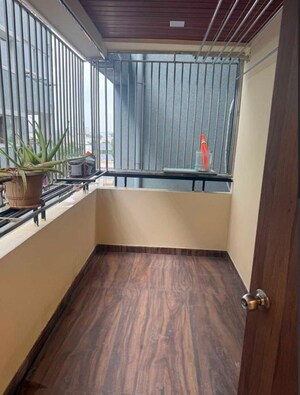 Balcony in 2 BHK Apartment at Bhuvi GMS Classic Avenue, Chanda Nagar – for Rent