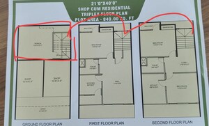 3 BHK Penthouse – Map Location View at Bhopal Mandi - for Sale