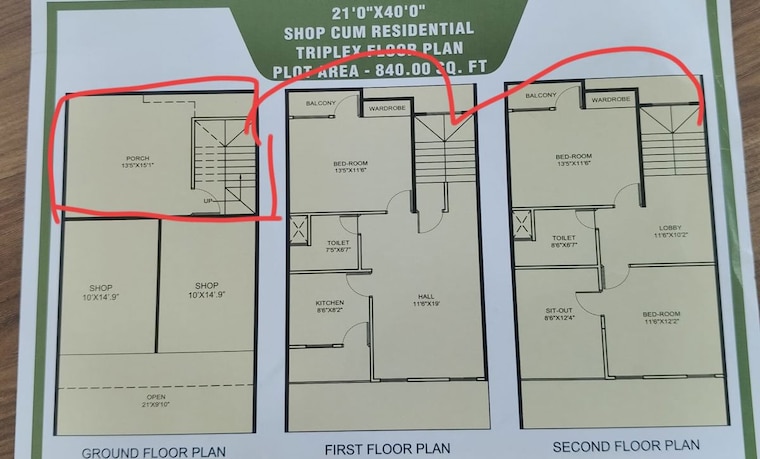 Map Location, bhopal mandi 3 Bedroom 1650 Sq.Ft. Penthouse In Bhopal Mandi Bhopal 10646679