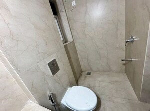 Bathroom in 2 BHK Apartment at Courtyard by Narang Realty and The Wadhwa Group, Pokhran Road No Two – for Rent