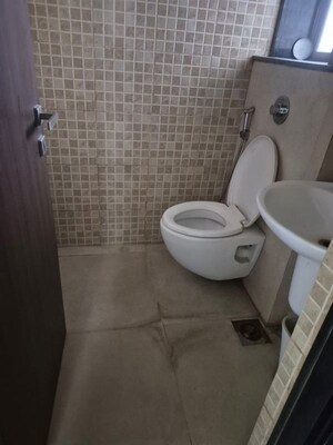 Bathroom in 1 BHK Apartment at Lodha Splendora, Ghodbunder Road – for Rent
