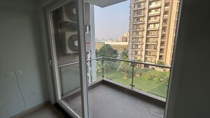 Balcony in 3.5 BHK Apartment at Microtek Greenburg, Sector 86 – for Rent