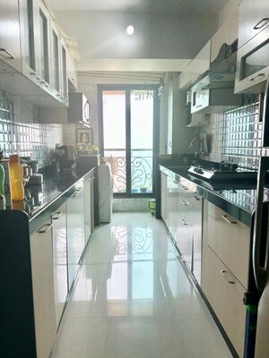 Kitchen in 2 BHK Apartment at Mayfair Hillcrest, Powai – for Rent