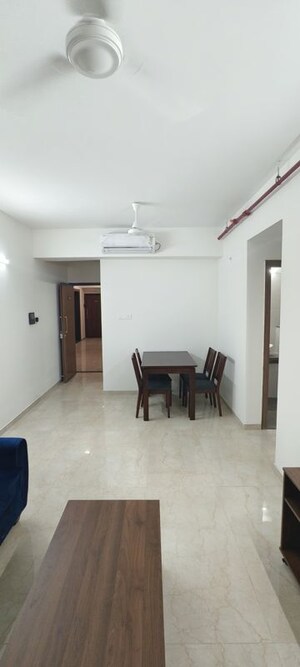 Living Room in 2 BHK Apartment at Shapoorji Pallonji BKC 28, Bandra East – for Rent