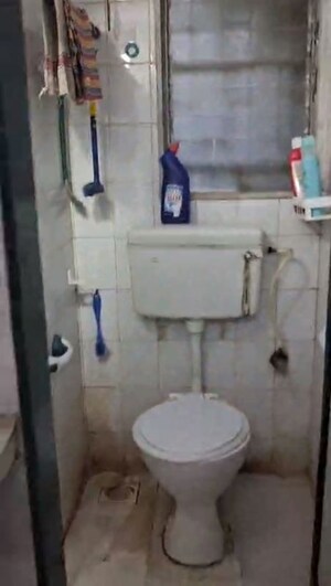 Bathroom in 1 BHK Apartment at Sunrise Apartments Amboli, Amboli – for Sale