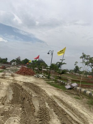  Plot – Exterior View View at Krishna Iscon Valley, Gosainganj - for Sale