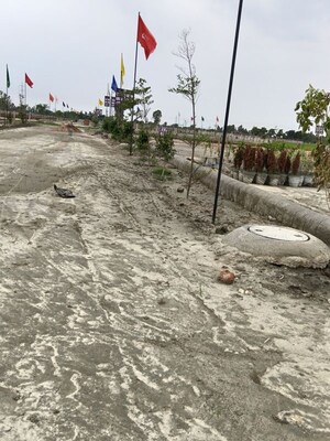 Plot Area in  Plot at Krishna Iscon Valley, Gosainganj – for Sale