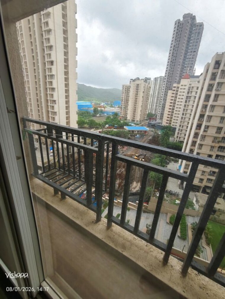 Balcony, raunak-bliss 1 Bedroom 425 Sq.Ft. Apartment In Ghodbunder Road Thane 10646782
