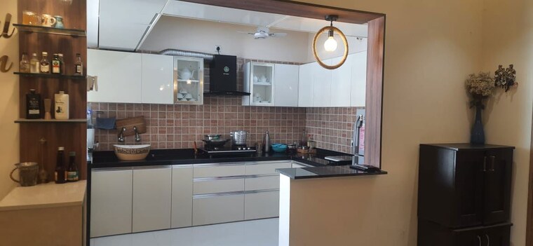 Kitchen, ba-vermont 2 Bedroom 760 Sq.Ft. Apartment In Wagholi Pune 10646831