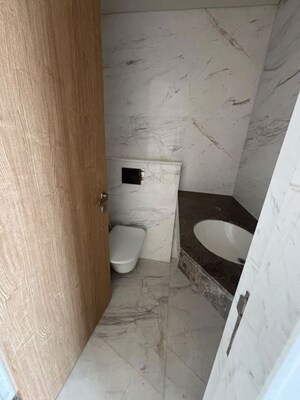 Bathroom in 5 BHK Apartment at Lodha Bellagio, Powai – for Rent
