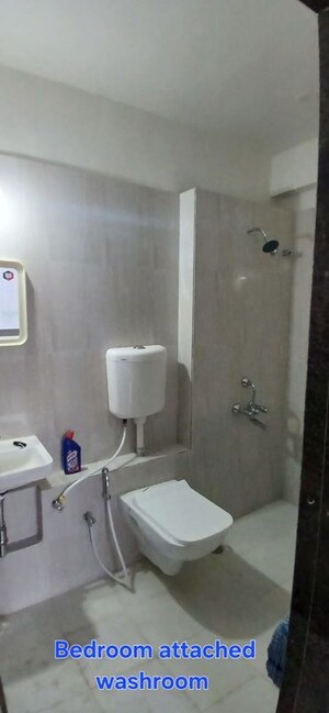 Bathroom in 1 BHK Apartment at Puranik Tokyo Bay Phase 2A, Kasarvadavali – for Rent