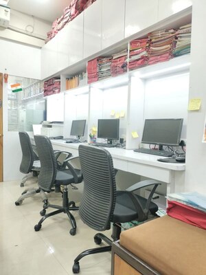Team Area in  Office Space at Swastik Plaza Thane, Pokhran Road No Two – for Rent