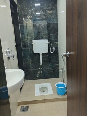 Bathroom in 2 BHK Apartment at Platinum Royal Residency, Kharghar Sector 10 – for Rent