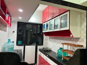 Kitchen in 2 BHK Apartment at Royal Palms, Goregaon East – for Rent