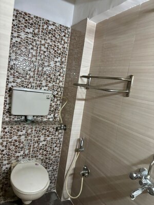 Bathroom in 2 BHK Apartment at Royal Palms, Goregaon East – for Rent