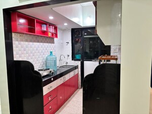 Kitchen in 2 BHK Apartment at Royal Palms, Goregaon East – for Rent