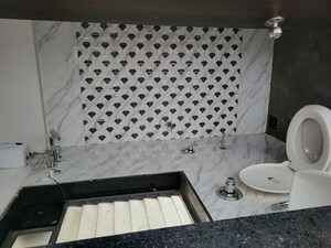 Bathroom in 1 BHK Apartment at UK Iridium, Kandivali East – for Rent