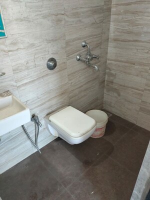 Bathroom in 1 BHK Apartment at Cosmos Classique, Ghodbunder Road – for Sale