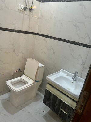 Bathroom in 2 BHK Builder Floor at Niti Khand I – for Rent