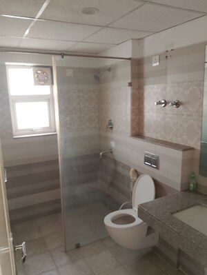 Bathroom in 3 BHK Apartment at Supertech Araville, Sector 79 – for Rent