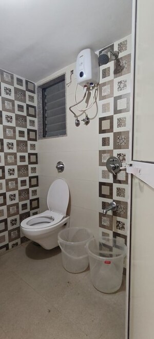 Bathroom in 2 BHK Apartment at Tiara Hills, Mira Road – for Rent