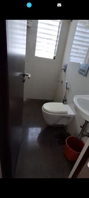 Bathroom in 1 BHK Apartment at Ruparel Elara, Kandivali West – for Rent
