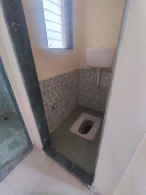 Bathroom in 1 BHK Apartment at CIDCO Housing Scheme Ghansoli, Ghansoli – for Rent