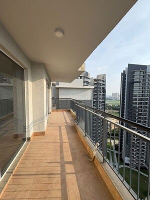 Balcony in 3 BHK Apartment at Godrej Meridien, Sector 106 – for Rent