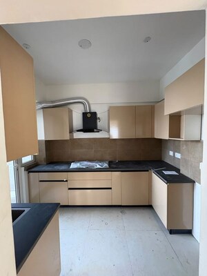 Kitchen in 3 BHK Apartment at Godrej Meridien, Sector 106 – for Rent
