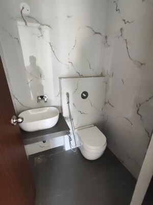 Bathroom in 3 BHK Apartment at Rustomjee Verdant Vistas, Majiwada – for Sale