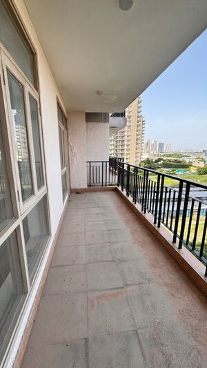 Balcony in 4 BHK Apartment at Pareena The Elite Residences, Sector 99 – for Rent