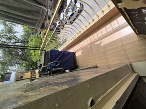 Balcony in 3.5 BHK Apartment at Mayur Vihar – for Rent