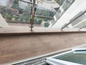Balcony in 3 BHK Apartment at Rustomjee Verdant Vistas, Majiwada – for Sale