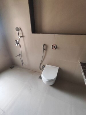 Bathroom in 3 BHK Apartment at Rustomjee Verdant Vistas, Majiwada – for Sale