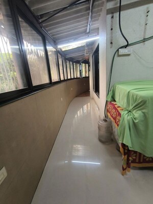 Kitchen in 3 BHK Apartment at Bhakti Avenue, Seawoods – for Rent