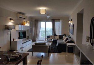 Living Room in 3 BHK Apartment at DLF The Skycourt, Sector 86 – for Rent