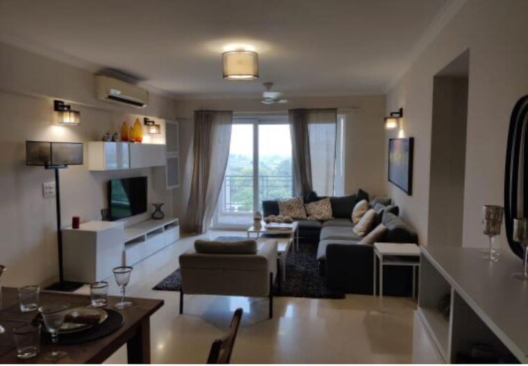 Living Room, dlf-the-skycourt 3 Bedroom 1931 Sq.Ft. Apartment In Sector 86 Gurgaon 10647084